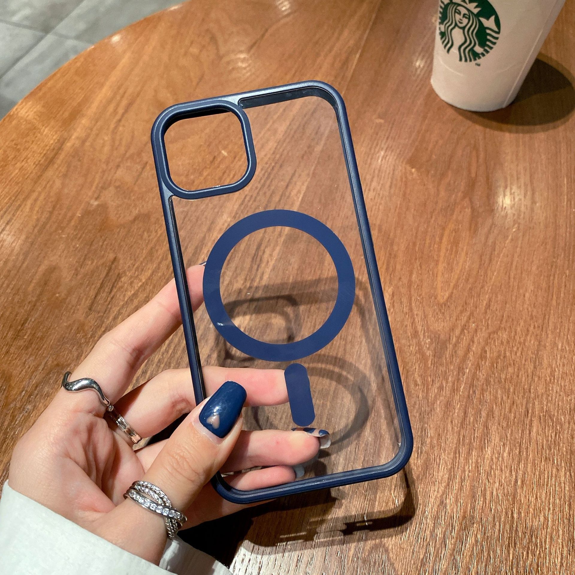 Transparent Acrylic Magsafe Phone Case Transparent Acrylic Magsafe Phone Case